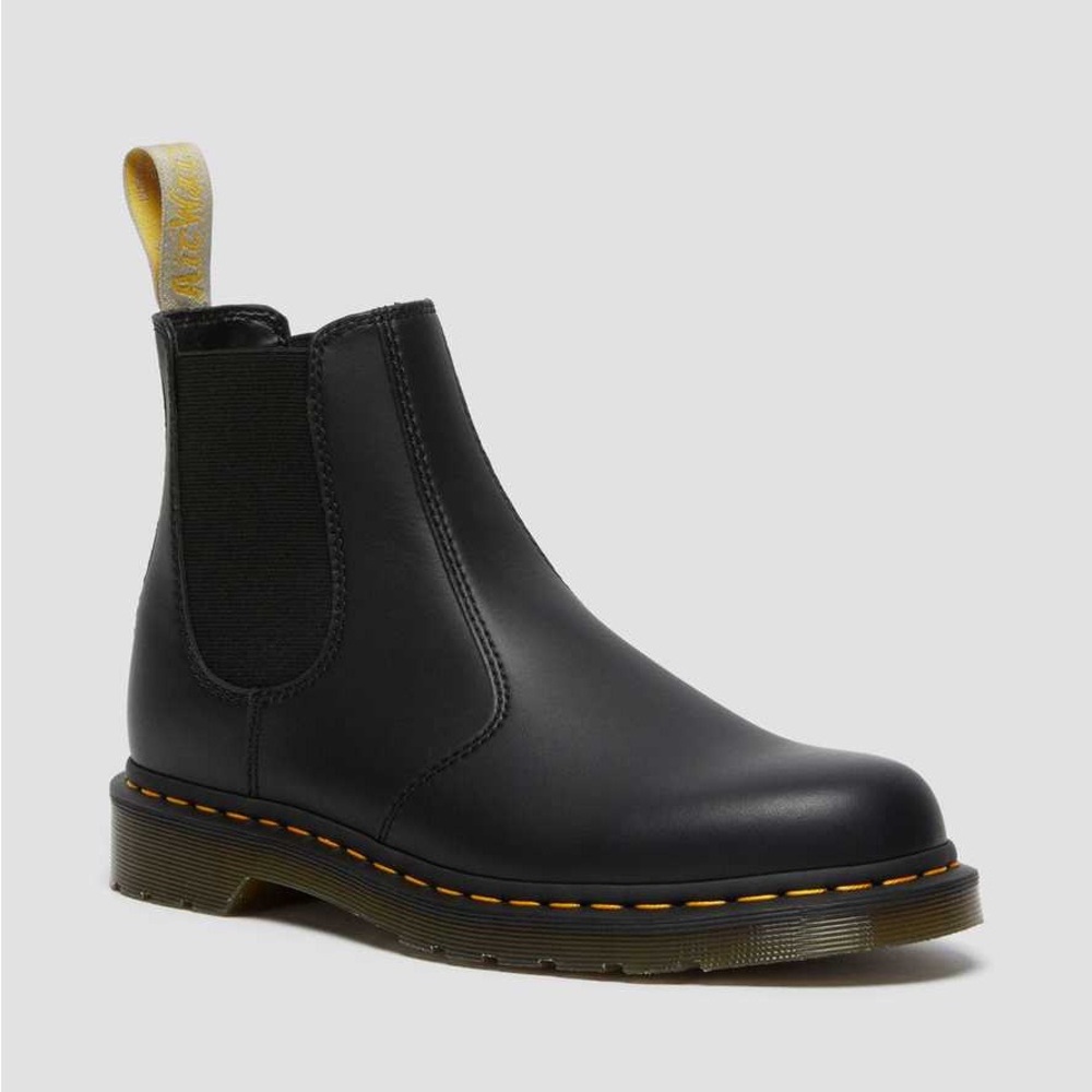 Dr. Martens Black Vegan Leather Chelsea Boots